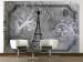 Wall Mural Vintage Paris - silver 61098