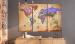 Tablero decorativo en corcho Colourful Travels (3 Parts) [Cork Map] 107209 additionalThumb 3