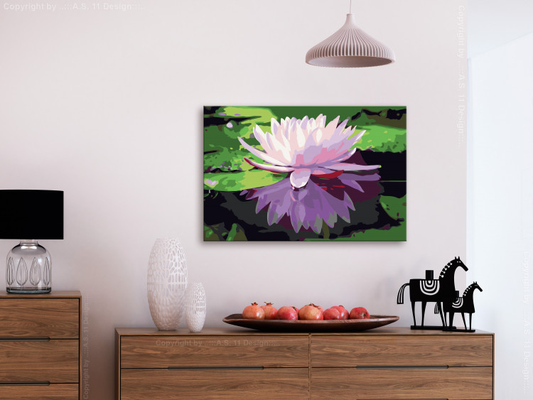 Paint by number Water Lily 107509 additionalImage 2