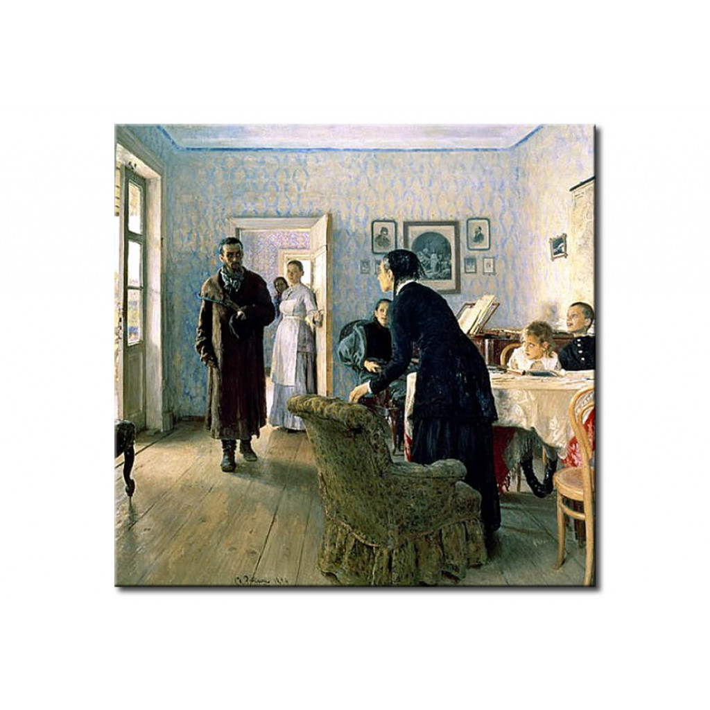 Schilderij  Ilja Repin: Unexpected