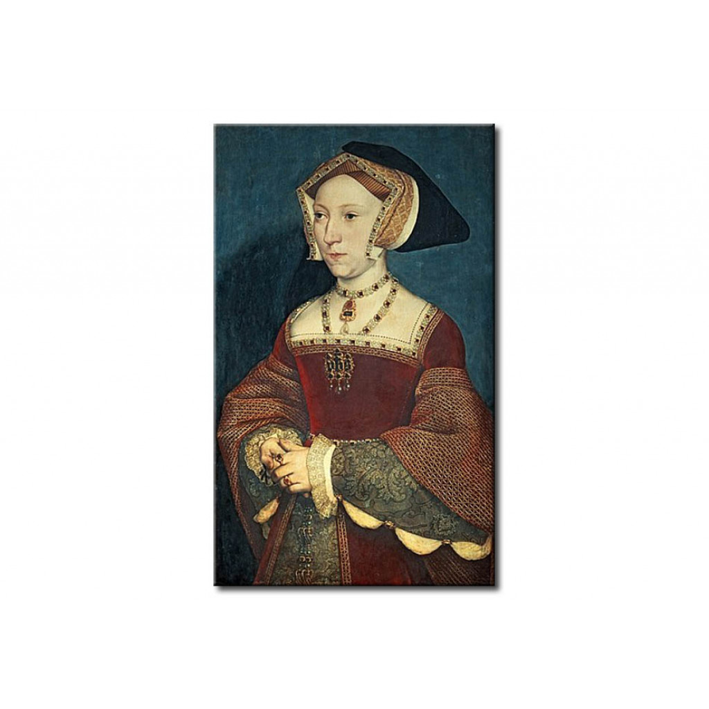 Schilderij  Hans Holbein De Jonge: Jane Seymour