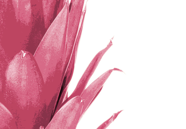 Obraz Stylowy ananas- grafika z złoto-różowy owocem w białym pudełku 115309 additionalImage 4