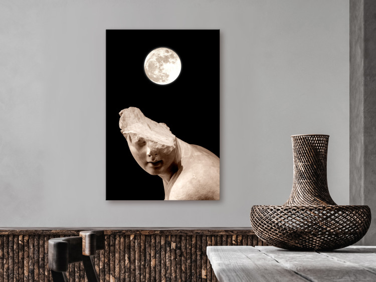 Quadro Moon and Statue (1 Part) Vertical 129709 additionalImage 3