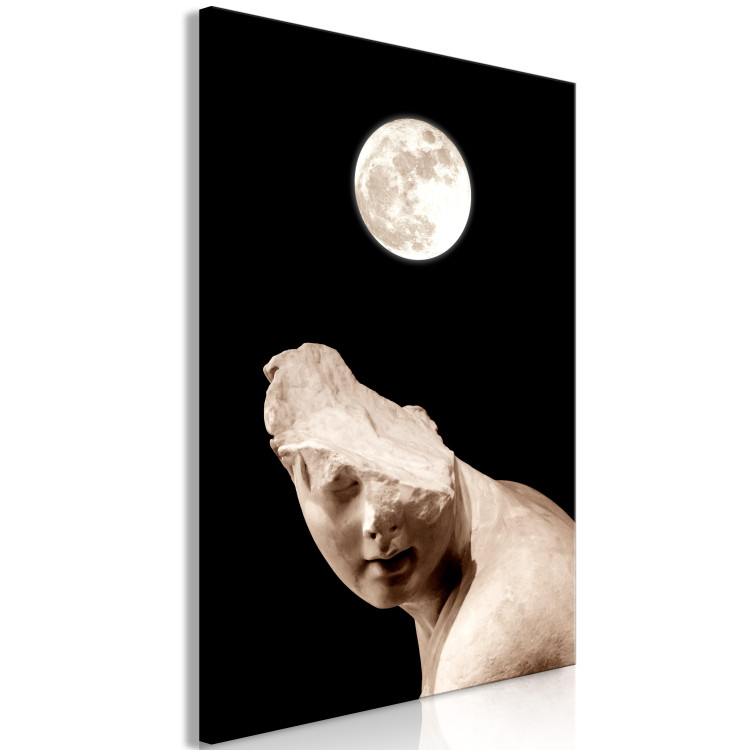 Quadro Moon and Statue (1 Part) Vertical 129709 additionalImage 2