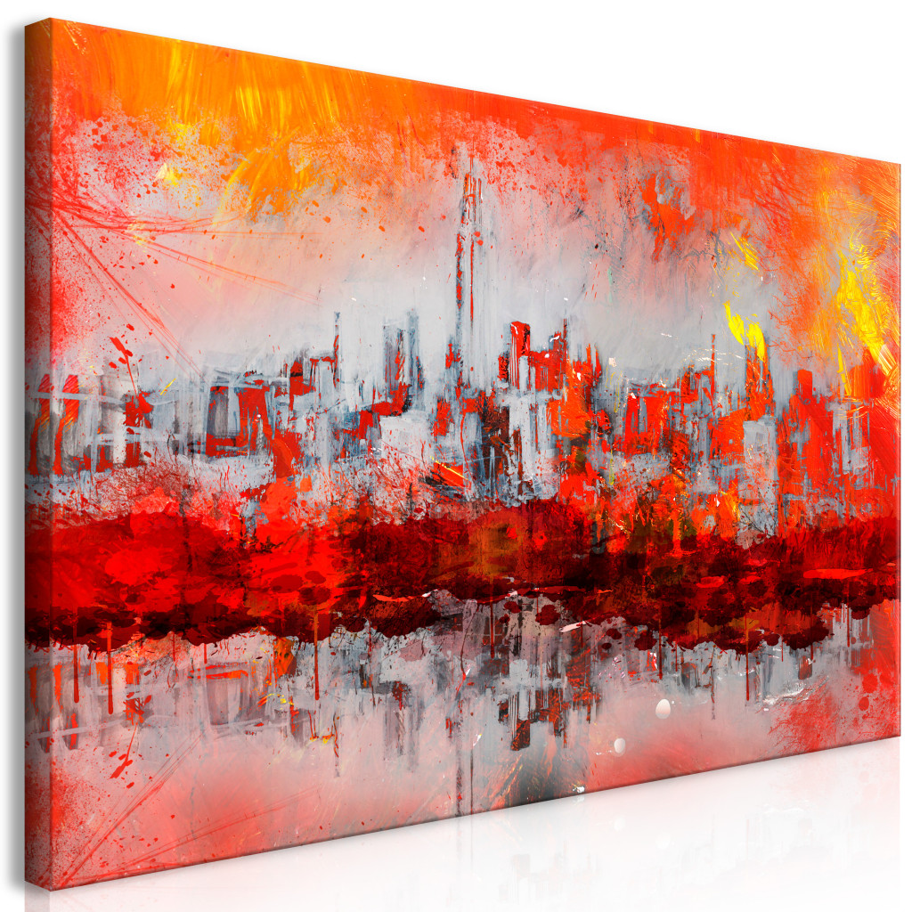 Schilderij New York Sunset II [Large Format]