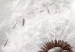 Tableau rond Blown - Photo of a Blown Dandelion on a Gray-Beige Background 148609 additionalThumb 4