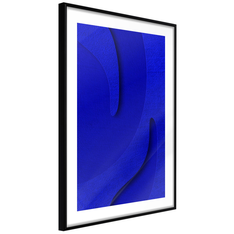 Wall Poster Abstract Relief - Blue Structure of Matter and 3D Shapes 149709 additionalImage 7