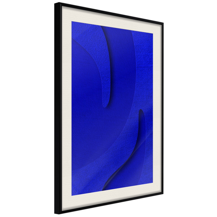 Wall Poster Abstract Relief - Blue Structure of Matter and 3D Shapes 149709 additionalImage 11