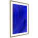 Wall Poster Abstract Relief - Blue Structure of Matter and 3D Shapes 149709 additionalThumb 8