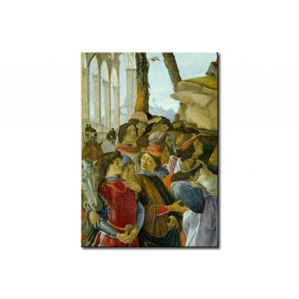 Schilderij  Sandro Botticelli: The Adoration Of The Kings