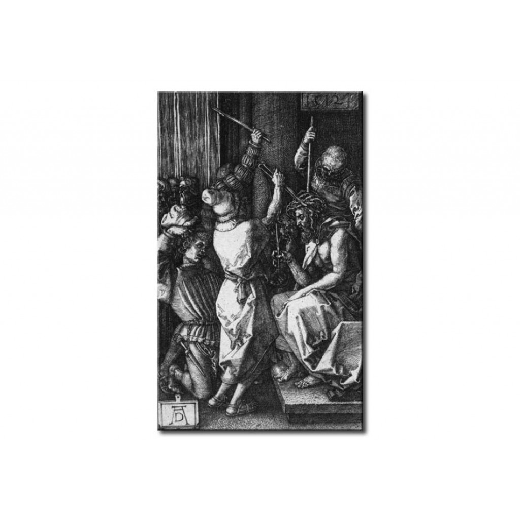 Schilderij  Albrecht Dürer: The Crowning With Thorns