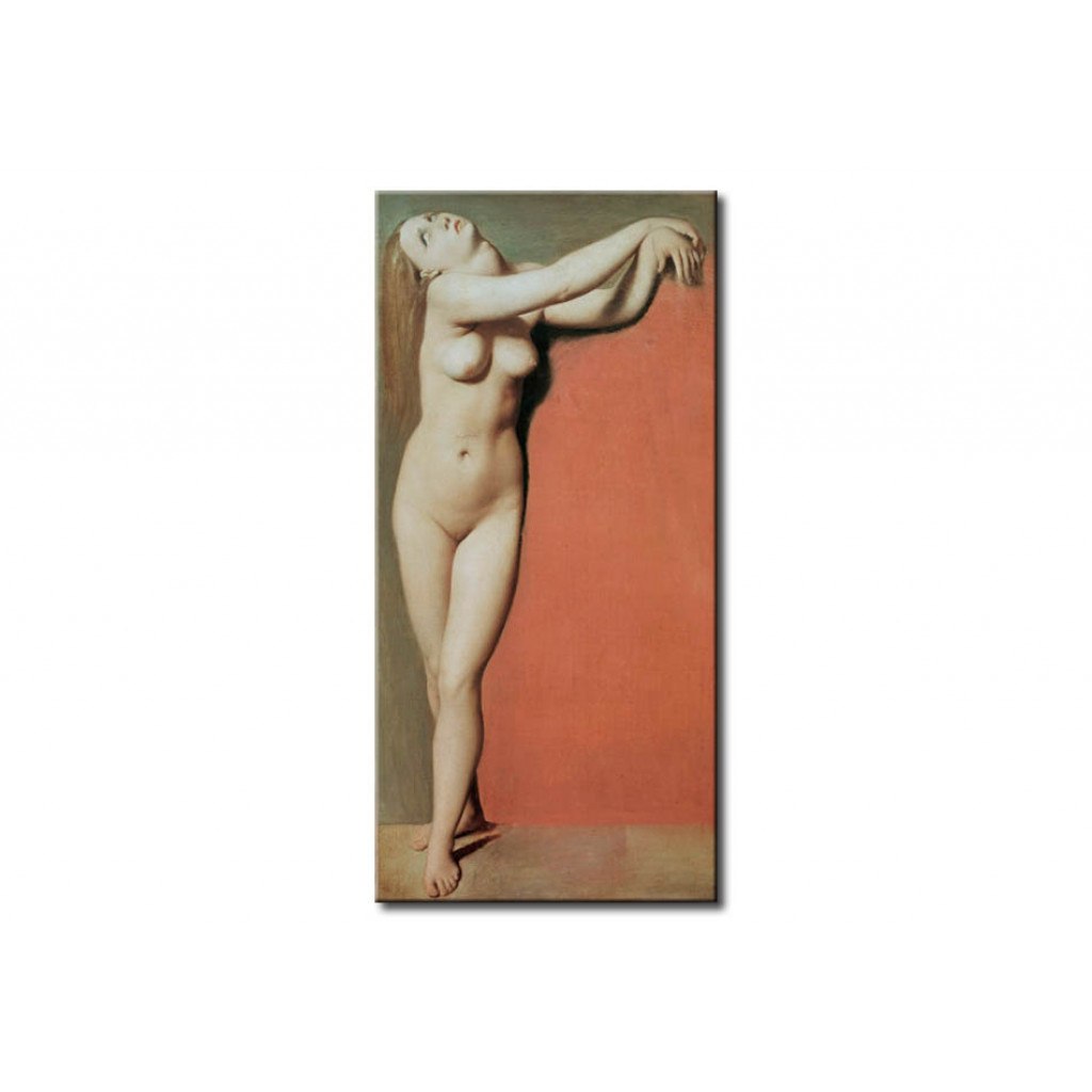 Schilderij  Jean-Auguste-Dominique Ingres: Angelica