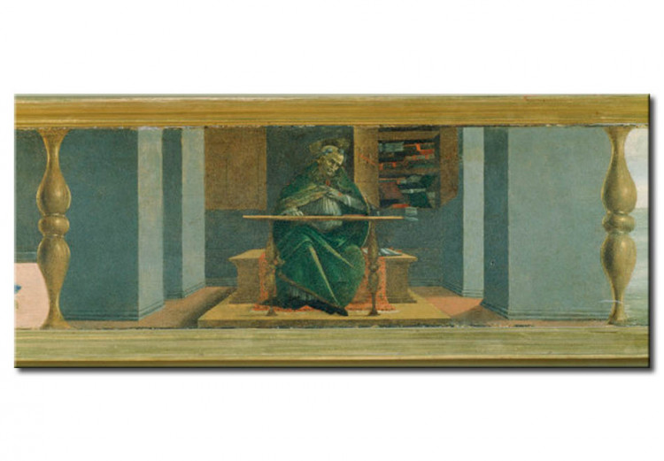 Quadro Saint Augustine in his cell 51909