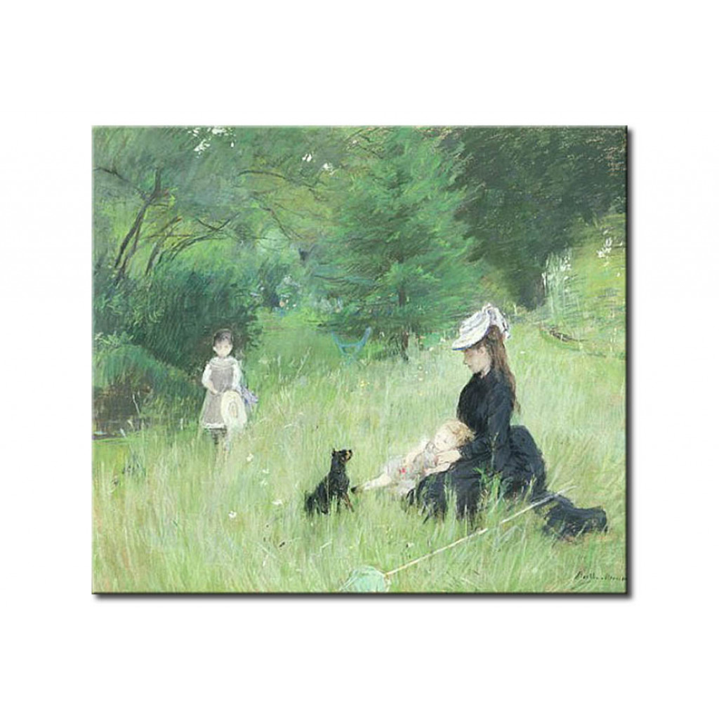Schilderij  Berthe Morisot: In A Park
