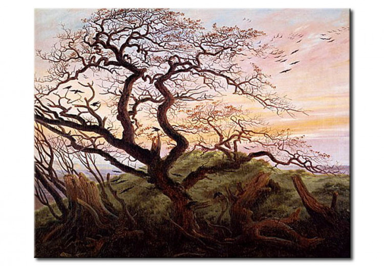 Reproducción de cuadro El árbol de los cuervos 54109