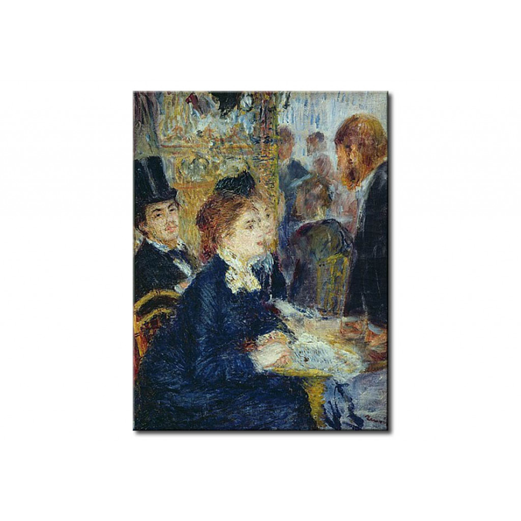 Schilderij  Pierre-Auguste Renoir: At The Cafe
