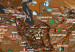 Prikbord Stylish Map [Cork Map] 98109 additionalThumb 6