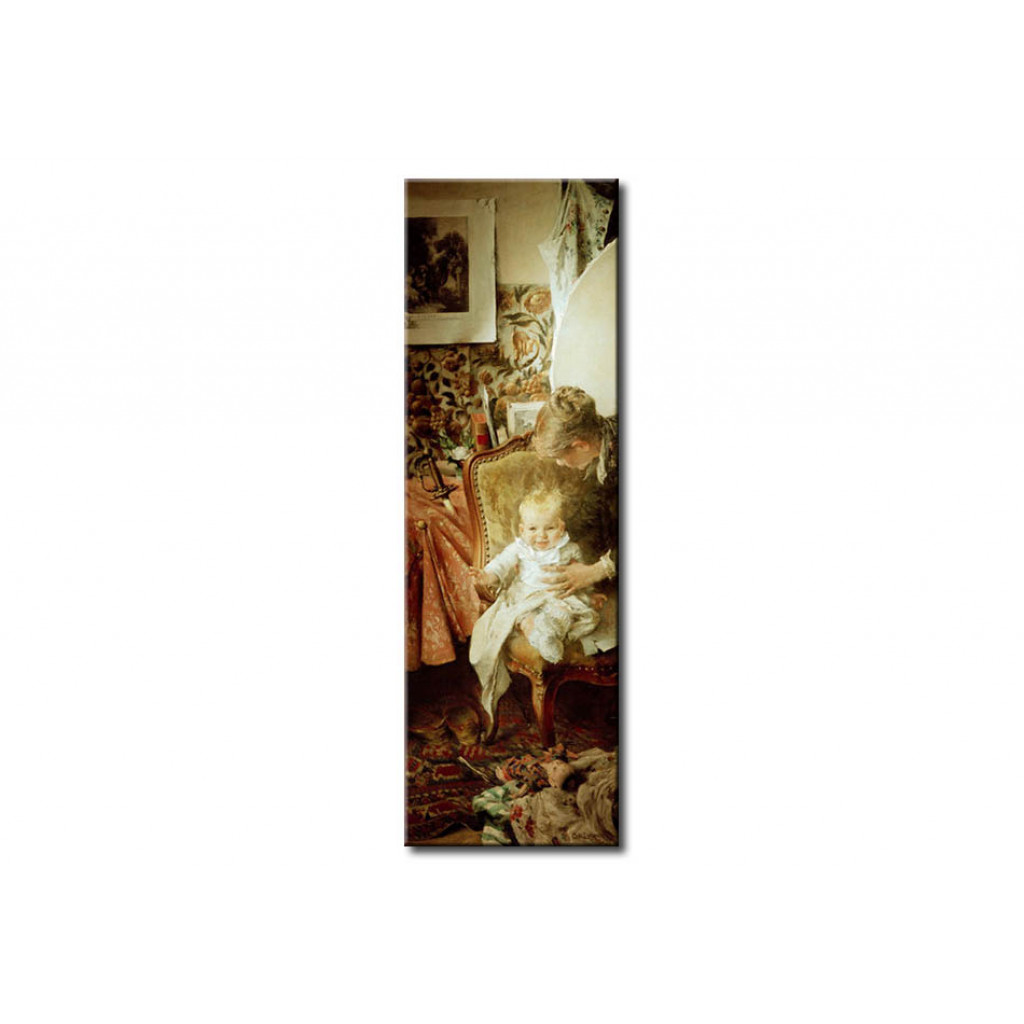 Schilderij  Carl Larsson: Little Suzanne