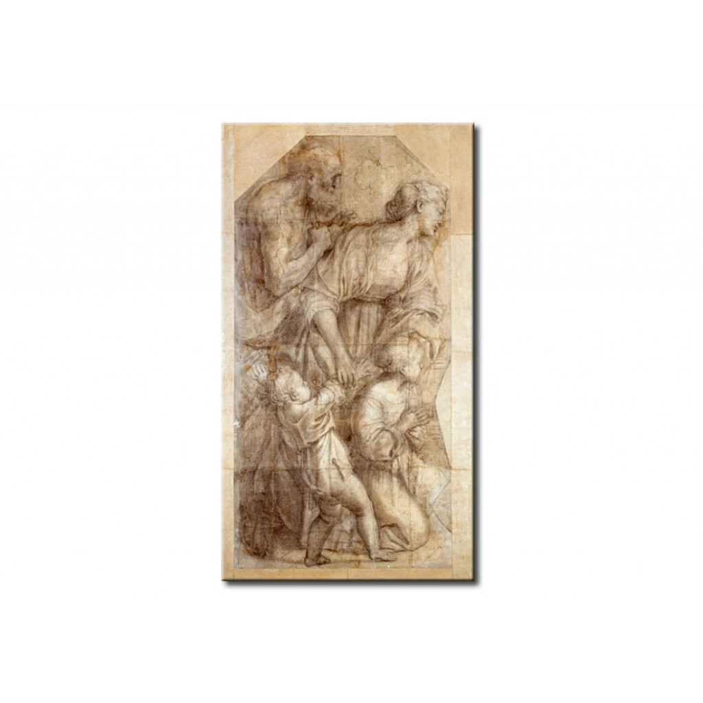 Schilderij  Domenichino: Death Of St.Cecilia
