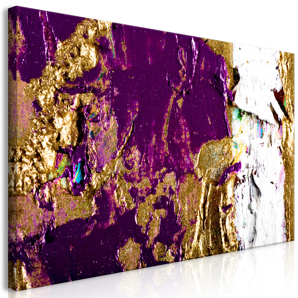 Schilderij Purple Wave II [Large Format]