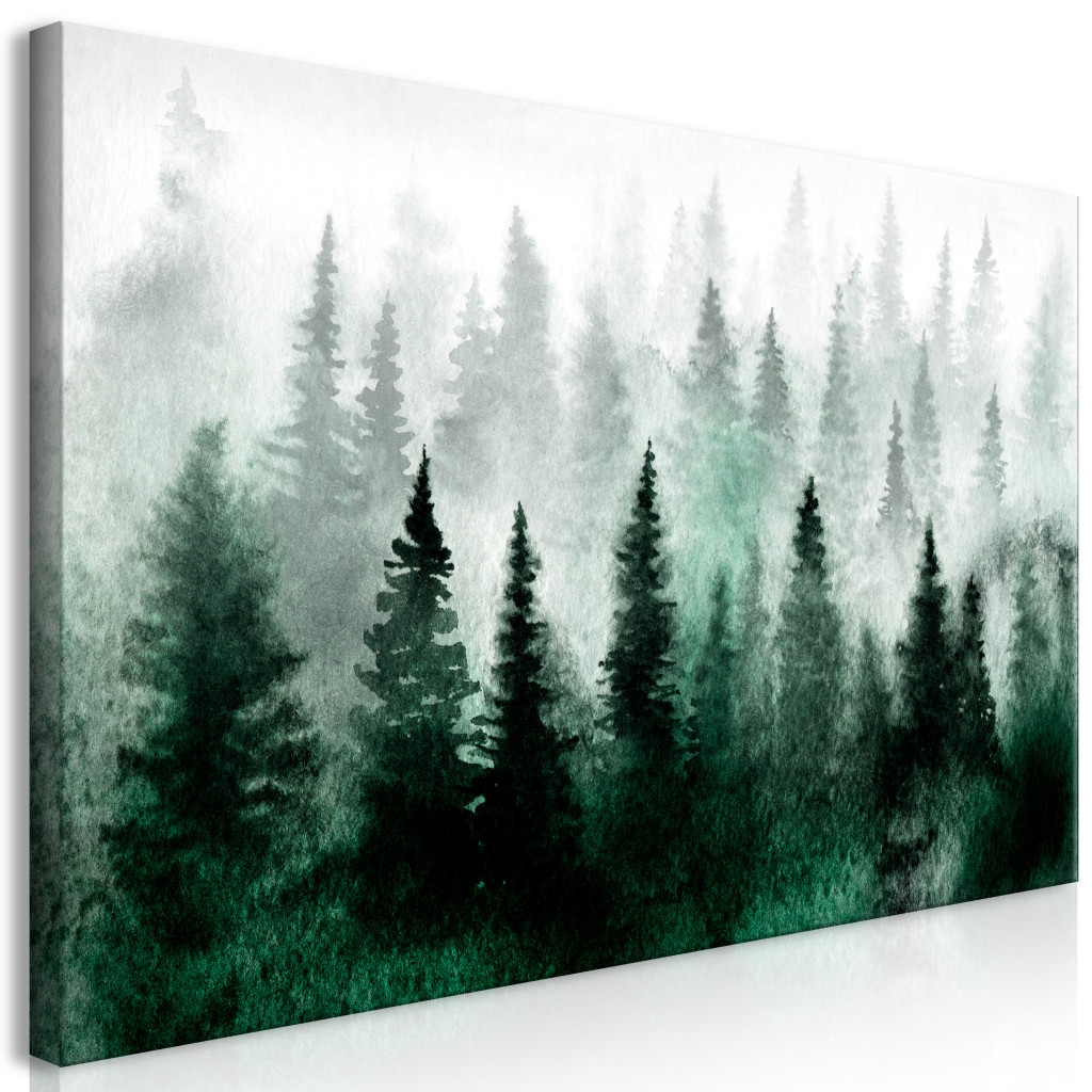 Schilderij Scandinavian Foggy Forest II [Large Format]