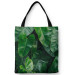 Borsa a sacco Faces of greenery - a plant composition with rich Philodendron detailing 147519