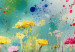 Cuadro XXL Colorful Flowers - Painting Composition With Forest Generated by AI [Large Format] 151119 additionalThumb 4