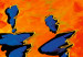 Cuadro decorativo Amantes azules 47019 additionalThumb 2