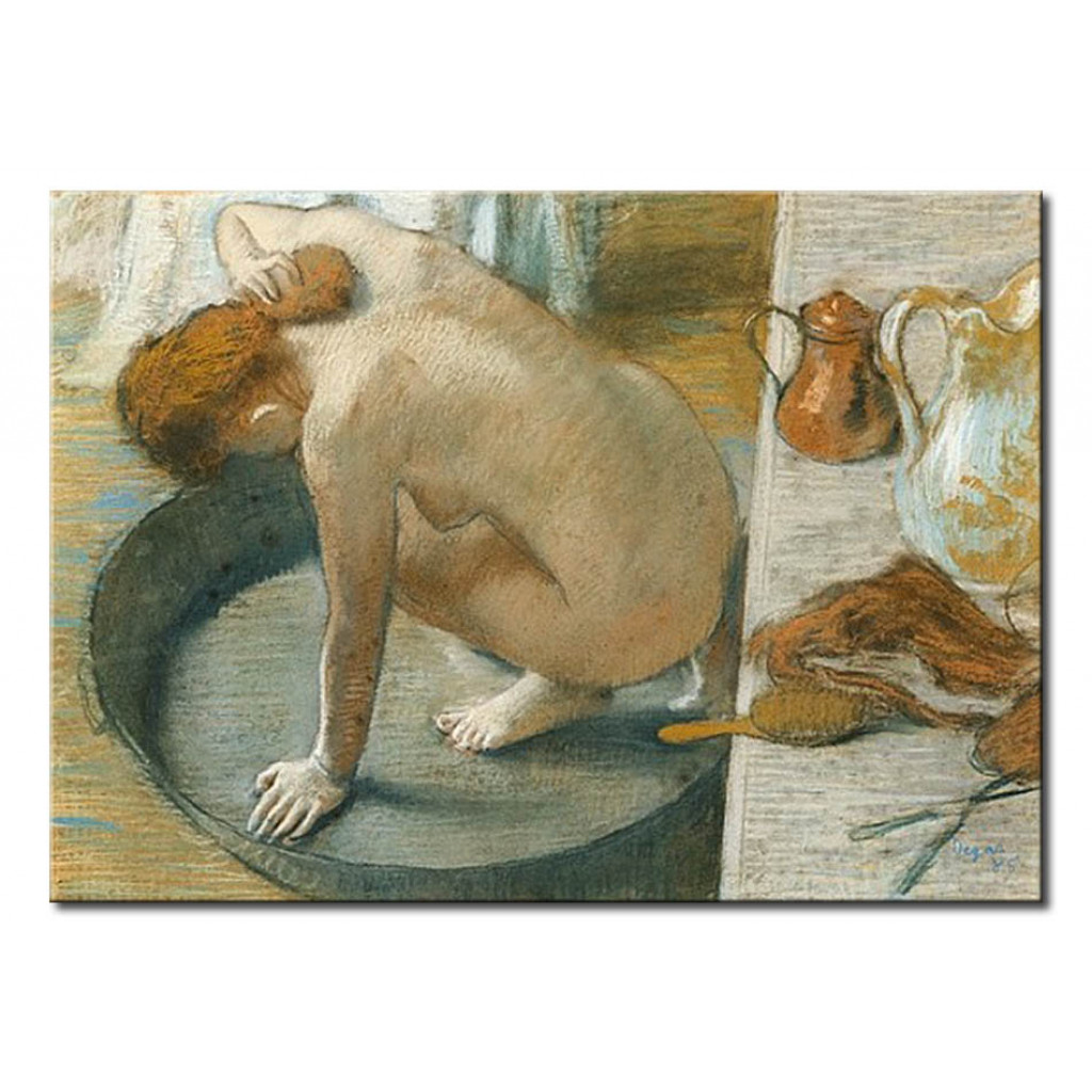 Schilderij  Edgar Degas: The Tub