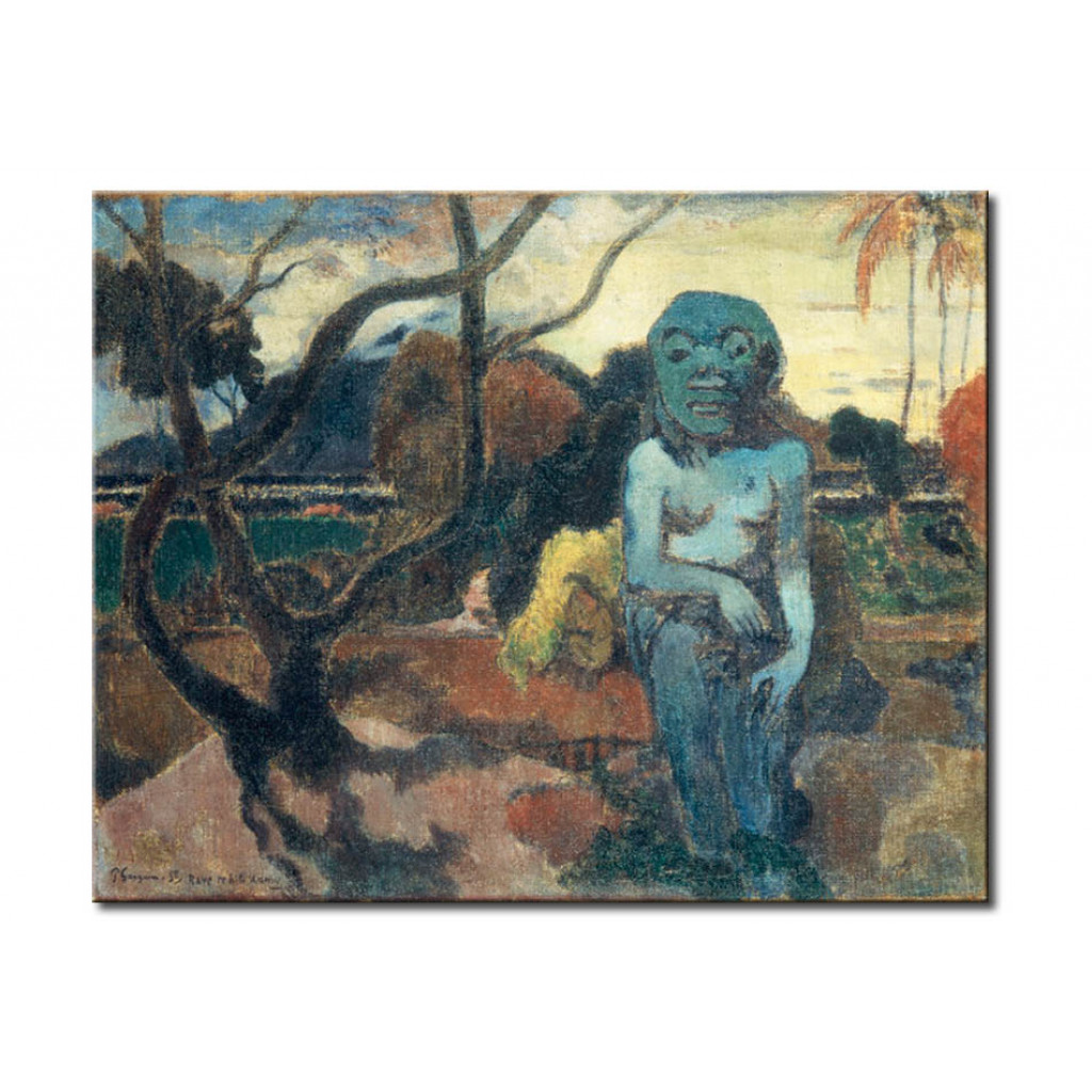 Schilderij  Paul Gauguin: Rave Te Hiti Aamu