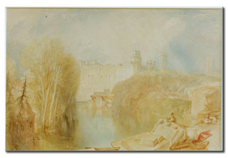 Reproducción Vista del Castillo de Warwick 52819