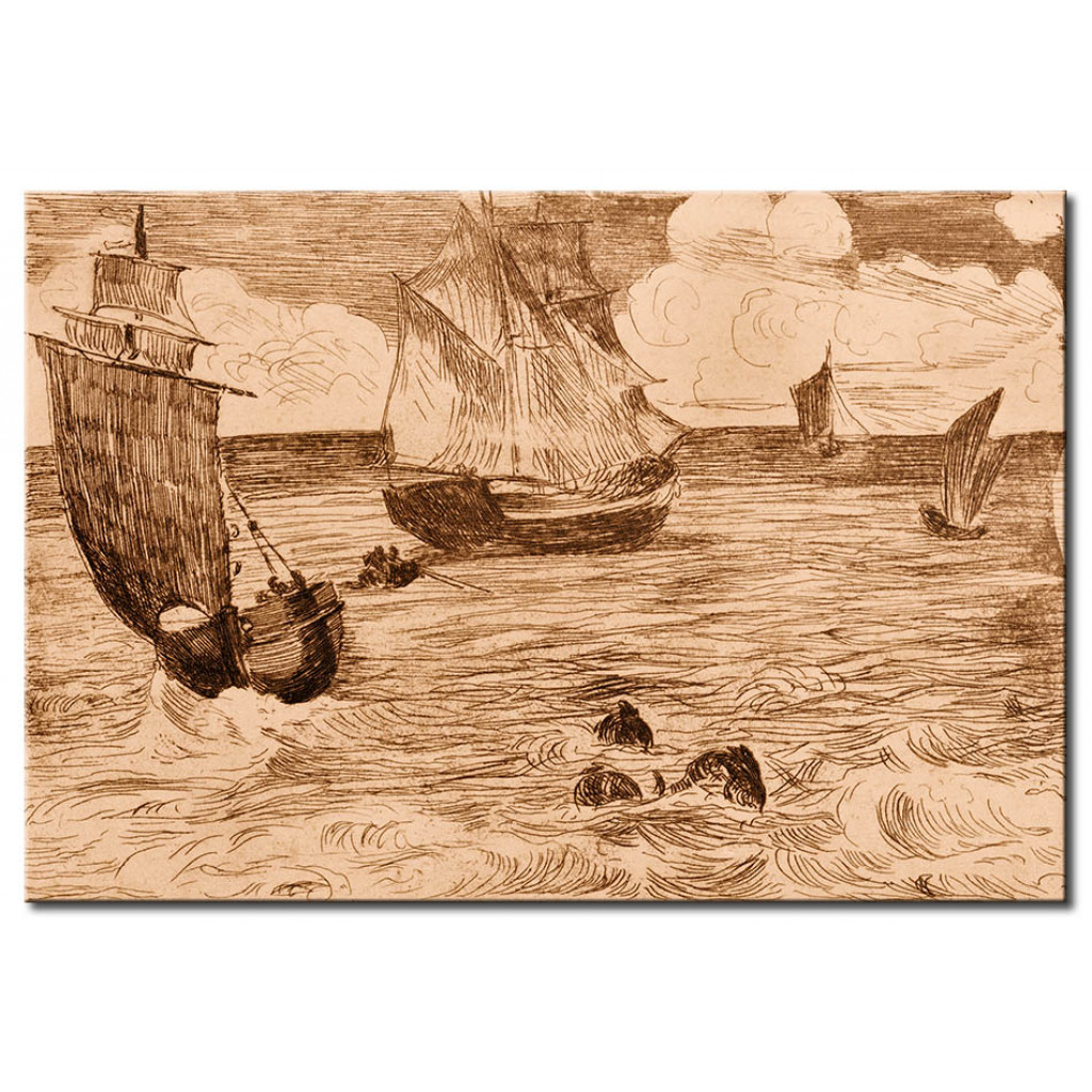 Schilderij  Edouard Manet: Marine
