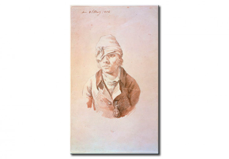 Reprodukcja obrazu Autoportret w czapce i przepasce na oko 54019