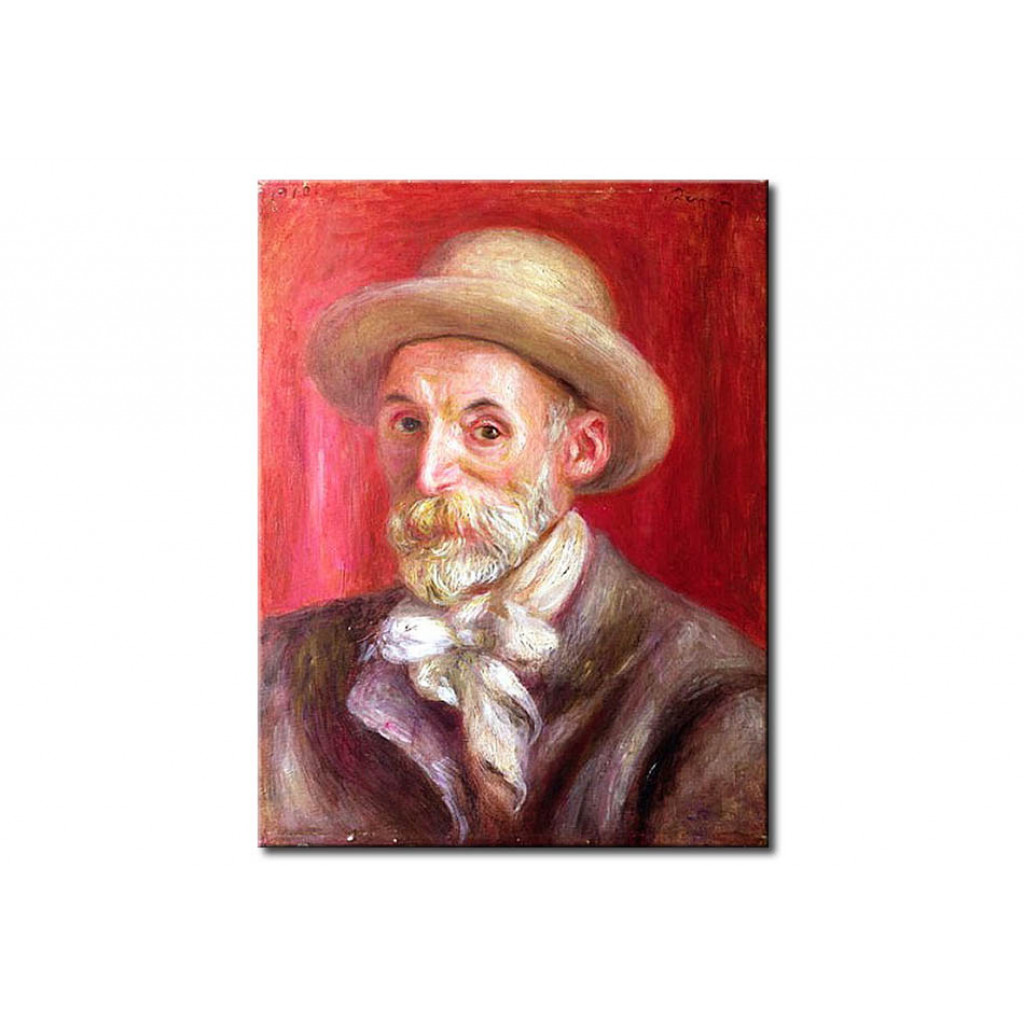 Schilderij  Pierre-Auguste Renoir: Self Portrait