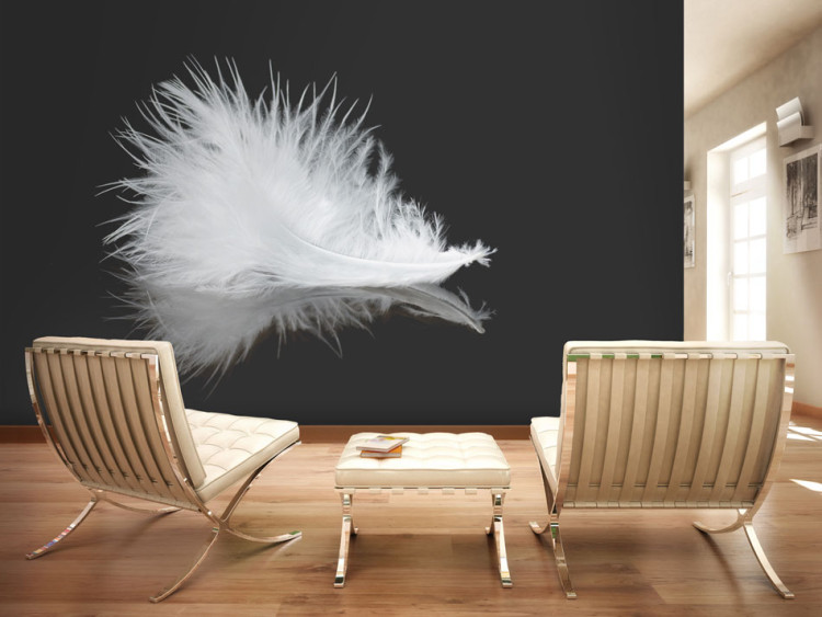 Wall Mural White feather 61319