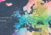 Tablero decorativo en corcho Colourful Crystals [Cork Map] 95919 additionalThumb 5