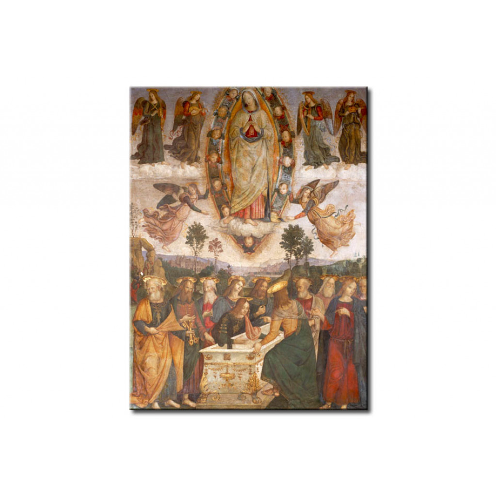 Schilderij  Pinturicchio: Ascension Of Mary