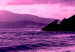 Quadro contemporaneo Enchanted Ocean (5 Parts) Wide Violet 125029 additionalThumb 5