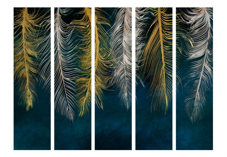Biombo Gilded Feathers II [Room Dividers] 136129 additionalImage 3