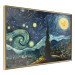 Cartel Starry Night - A Landscape in the Moonlight in the Style of Van Gogh 151129 additionalThumb 6