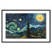 Cartel Starry Night - A Landscape in the Moonlight in the Style of Van Gogh 151129 additionalThumb 27