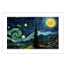 Cartel Starry Night - A Landscape in the Moonlight in the Style of Van Gogh 151129 additionalThumb 24