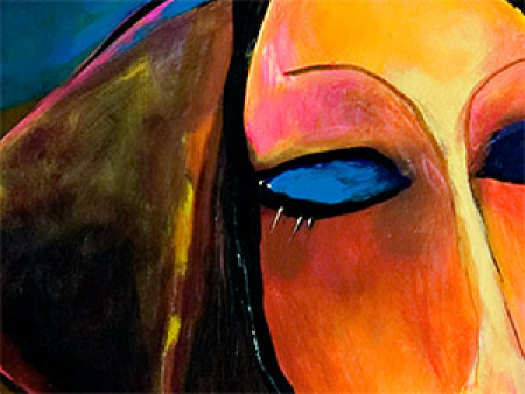 Wandbild Fraum mit dem blauen Blick 49129 additionalImage 3
