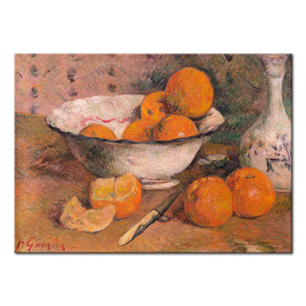 Canvastavla Still Life With Oranges