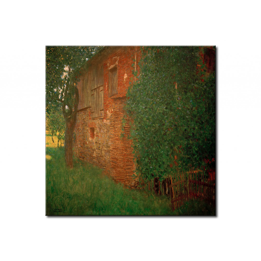Schilderij  Gustav Klimt: Bauernhaus