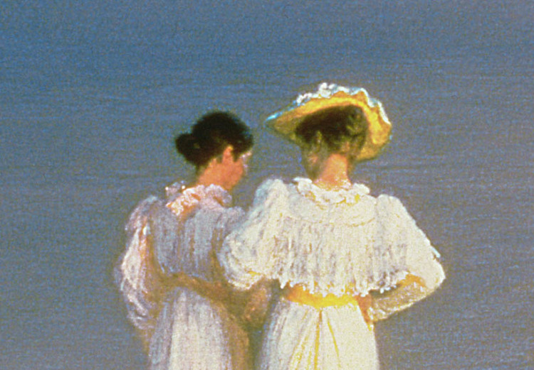 Kunstkopie Summer Evening on the Skagen Southern Beach with Anna Ancher and Marie Kroyer 52929 additionalImage 2