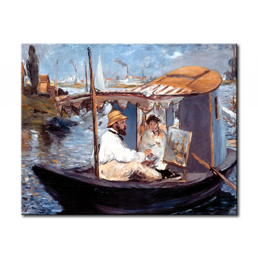 Schilderij  Edouard Manet: The Barge