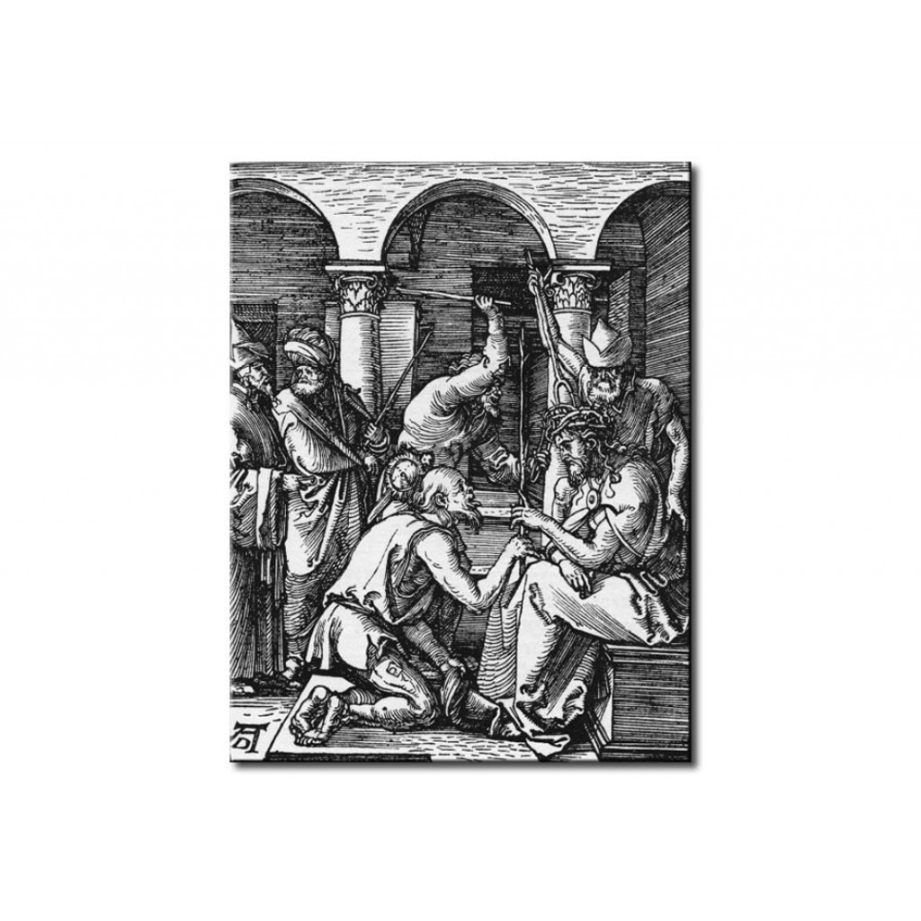 Schilderij  Albrecht Dürer: Christ Crowned With Thorns
