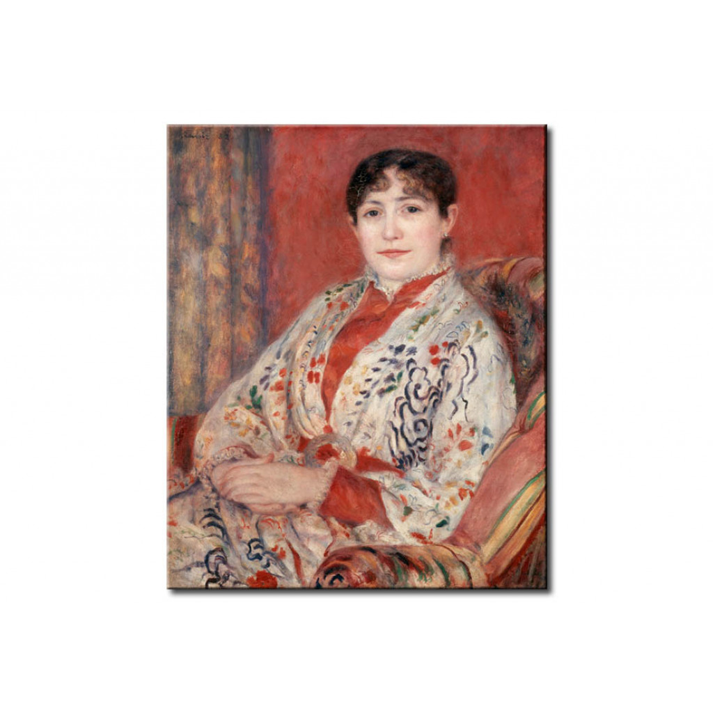 Schilderij  Pierre-Auguste Renoir: Picture Of Mme Leriaux