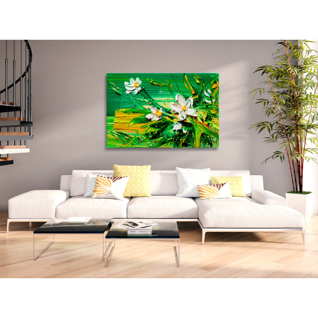 Schilderij  Bloemen: Impressionist Style: Flowers